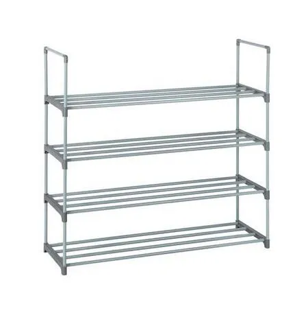 Free shipping US STOCK Wholesales 4 Tiers Shoe Rack Shoe Tower Shelf Storage Organizer For Bedroom/Entryway