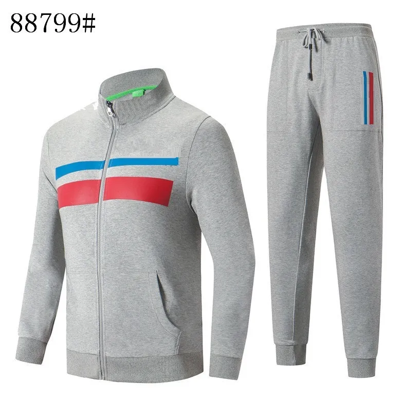 Heiß! Neue deutsche Marke Herren Designer Trainingsanzüge Frühling und Herbst neuer Pullover Pullover plus Sporthose Freizeitanzug Herren Baumwolle