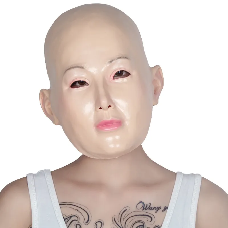 Cheap New Female mask latex silicone Machina realistic human skin