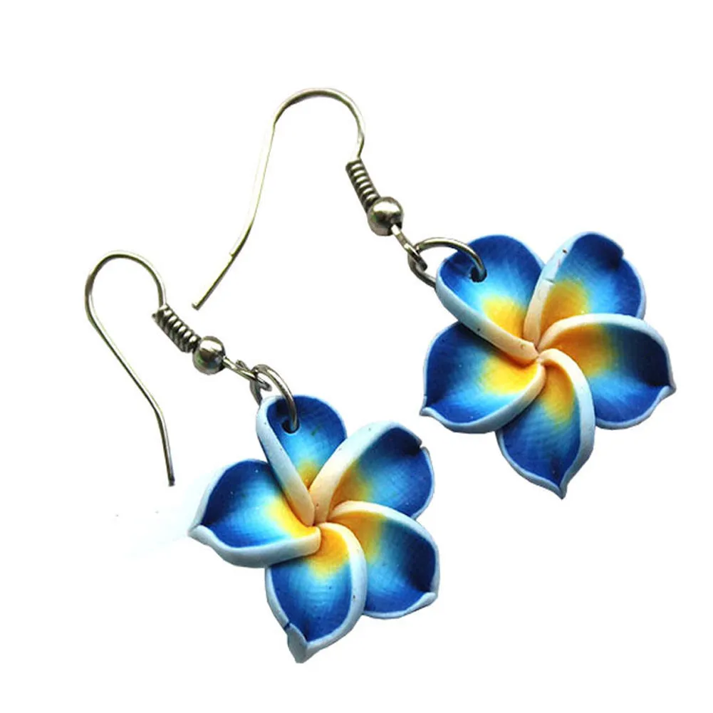 Orecchini Pandora Donna Bianco Creato Opale Hawaiano Fiore Plumeria Collana  Orecchini Per Kidult Donna, image size:1001x1001