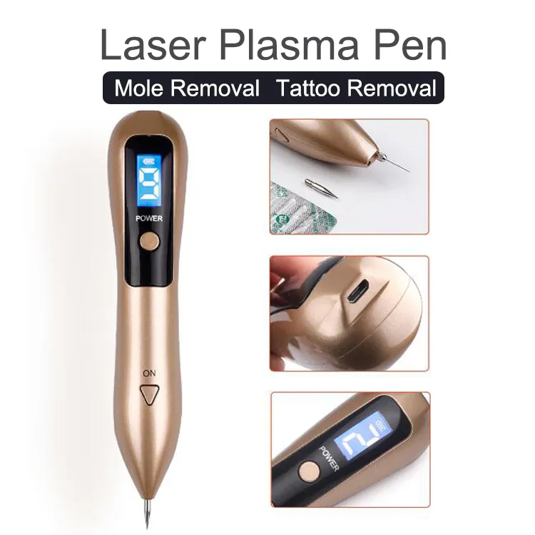 Andere Schönheitsausrüstung Laser Plasma Stiftmole Entfernung Dark Spot Remover LCD Hautpflegemittel Hautwart Tag Tattoo Entfernung Werkzeug