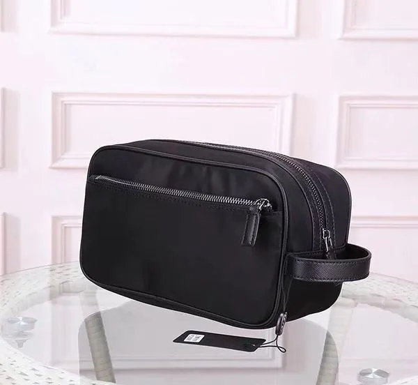 Wholesale new waterproof nylon clutch bag ladies classic large-capacity cosmetic bag female travel parachute fabric storage toilet bag male