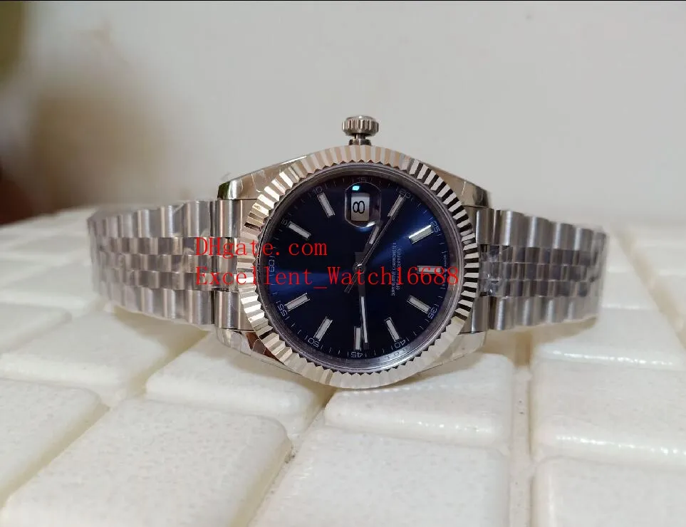 6 Gorąca sprzedaż Męskie BP Wyprodukowane zegarki Data 41mm 40 mm 126333 126334 126300 Ze Stali Nierdzewnej Sapphire Szkło Azja 2813 Ruch Automatyczny Mecha