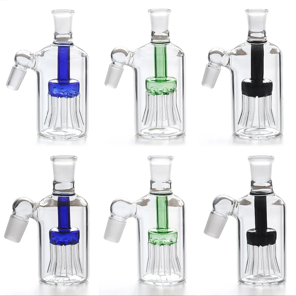 Glas-Aschefänger mit 14,4 mm und 18,8 mm für Glasbongs, Wasserpfeife, Dab-Ölbohrinsel, Rauchzubehör