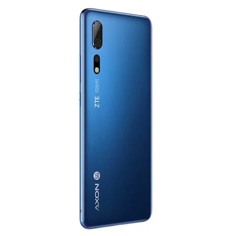 Original ZTE Axon 10 Pro 5G LTE Mobile Phone 12GB RAM 256GB ROM Snapdragon 855 Octa Núcleo Android 6,47" Telefone celular 48.0MP NFC Fingerprint ID