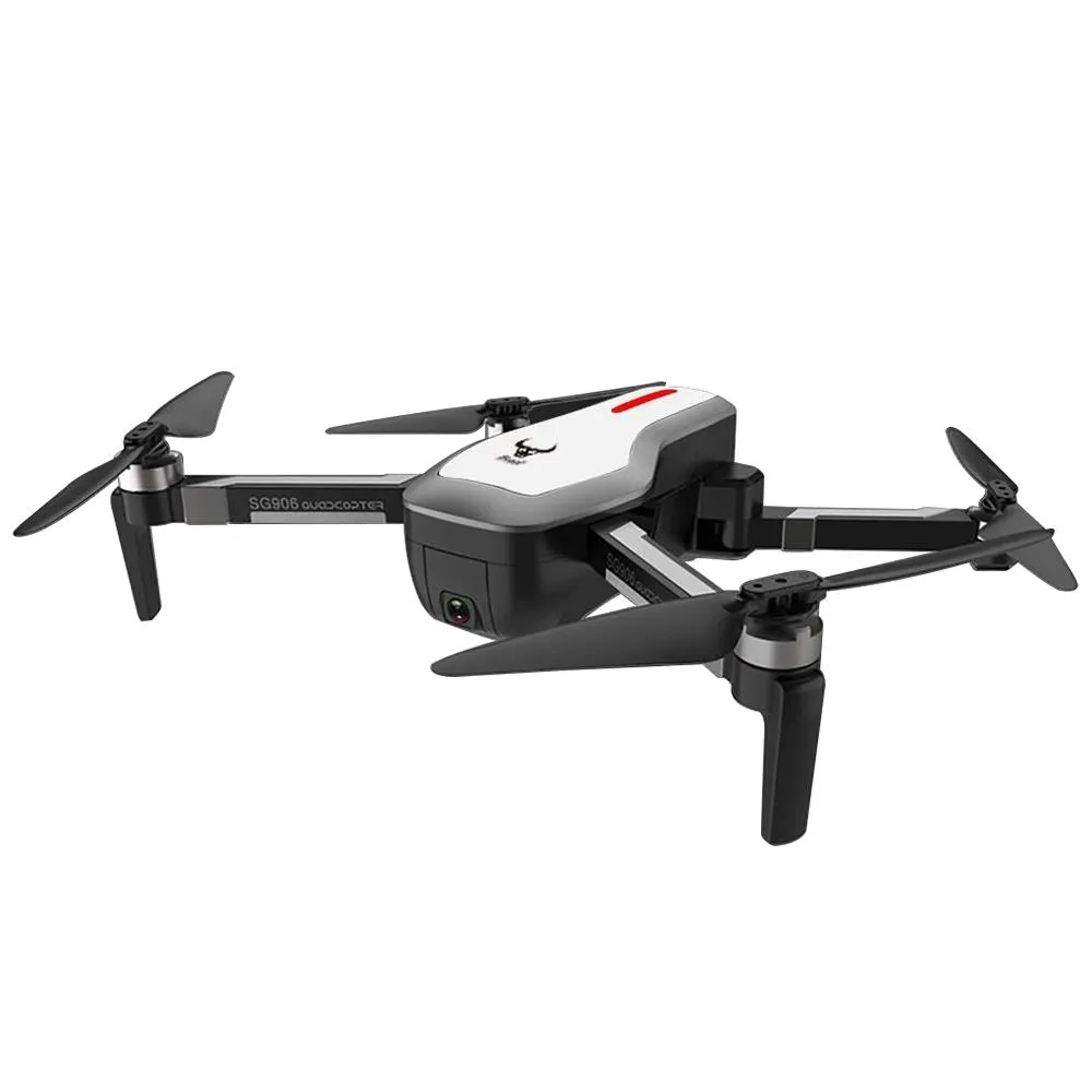 ZLRC SG906 Beast 4K Dual GPS 5G WiFi FPV faltbare RC-Drohne, optische Flusspositionierung, RTF, Weiß – zwei Batterien mit Tasche