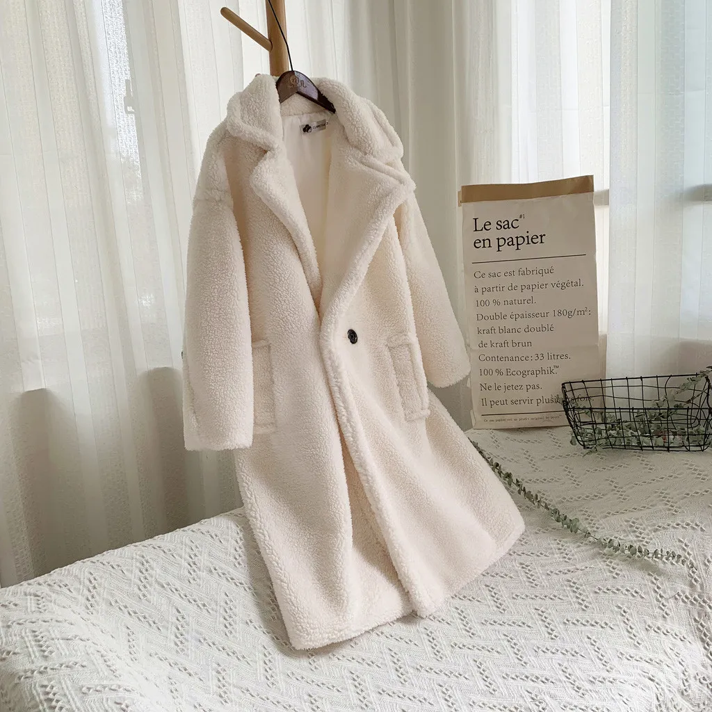 Thick sales teddy coat