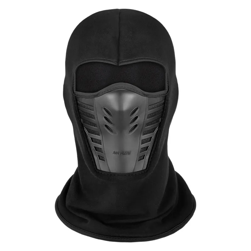 Winter Cycling Fleece Full Face Cover Windproof, Warm, And Anti Dust Fleece Balaclava Mask For