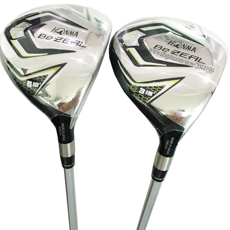 Nowe kluby golfowe Honma Bezeal 525 Golf Fairway Wood 3/5wood Loft Golf Wood Graphit Shaft and Wood Head Cover Bezpłatna wysyłka