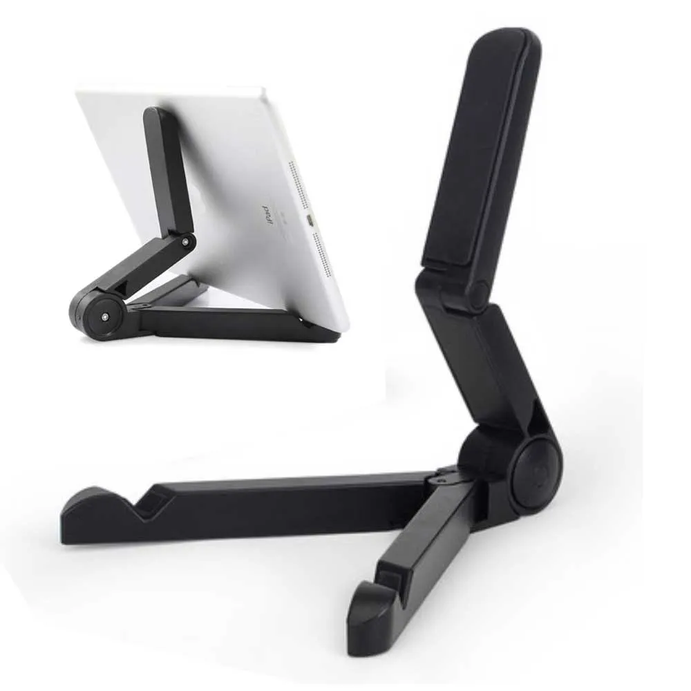 Opvouwbare Telefoon Tablet Stand Houder Verstelbare Beugel Mount Stand Tripod Tafel Bureau Ondersteuning Alle mobiele telefoons voor iPad Mini 1 2 3 4 AIR PRO