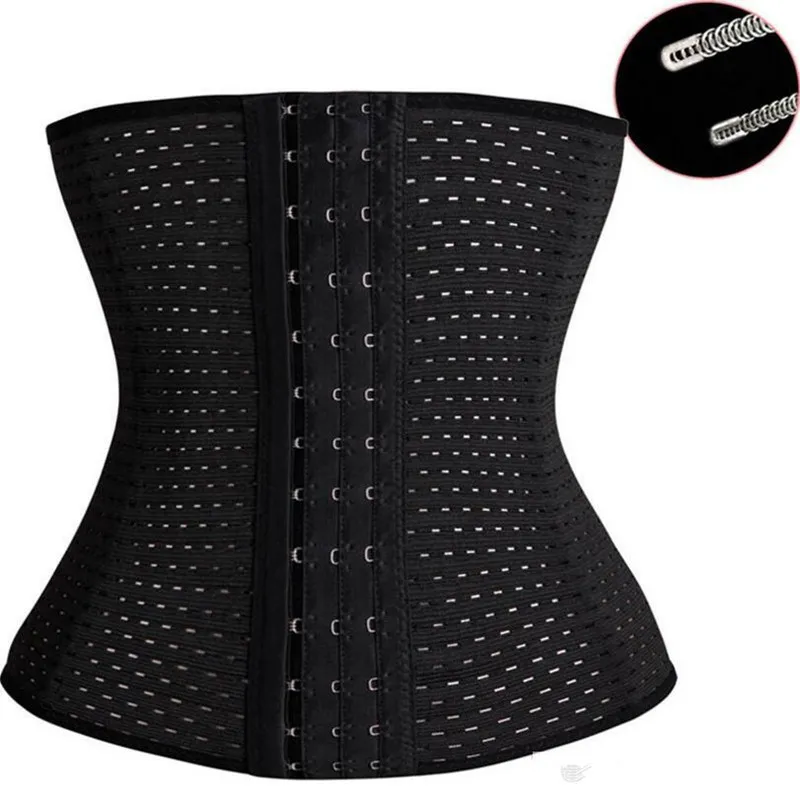 ihålig korsett smalt bälte XS-4XL Body Dam midjetränare Bantning Shapewear Träning Cincher Body hot Shaper Bustier Hollow Corset