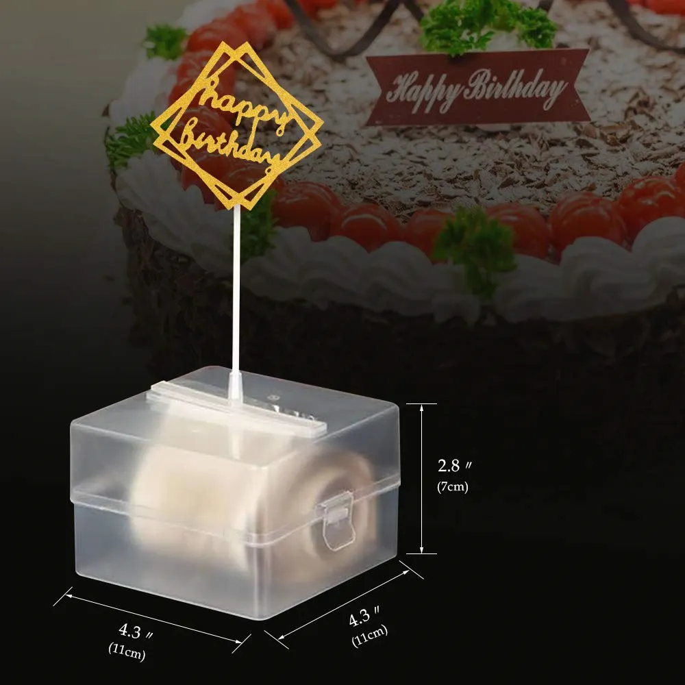 50pcs/Box 100-Dollar-Bill Money Edible Glutinous Wafer Rice Paper Cake  Toppers Birthday Wedding Pastry