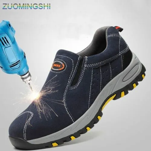 MEN'S INDESTRUCTIBLE BULLETPROOF ULTRA X PROTECTION WORK LABOR SHOES STEEL TOE 