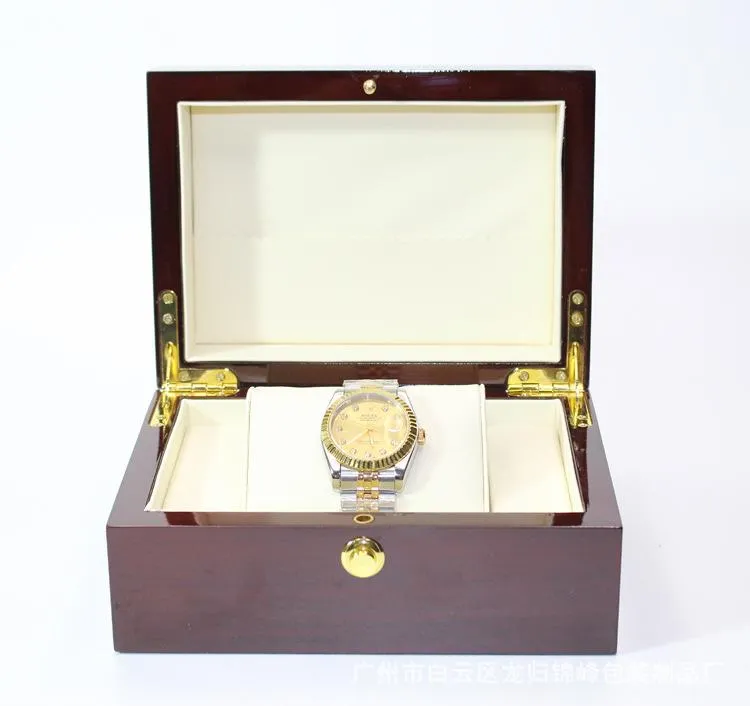 New no logo watch box luxury wood watchs boxs with pillow package case watchs storage gift boxs34409074802