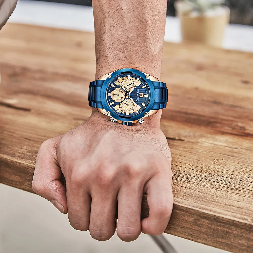 Naviforce luxury cheap men's watch