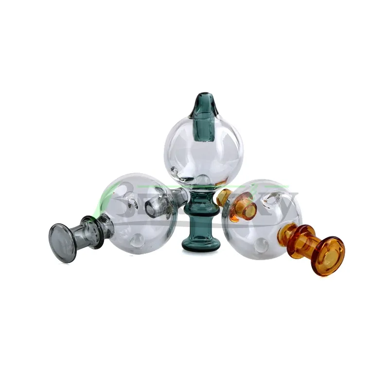 Tappo di carboidrati a bolle di vetro brontome con perle in vetro 30mmod tappi di carboidrati in vetro colorato per chiodi intargiato smussati chiodi tamponati.