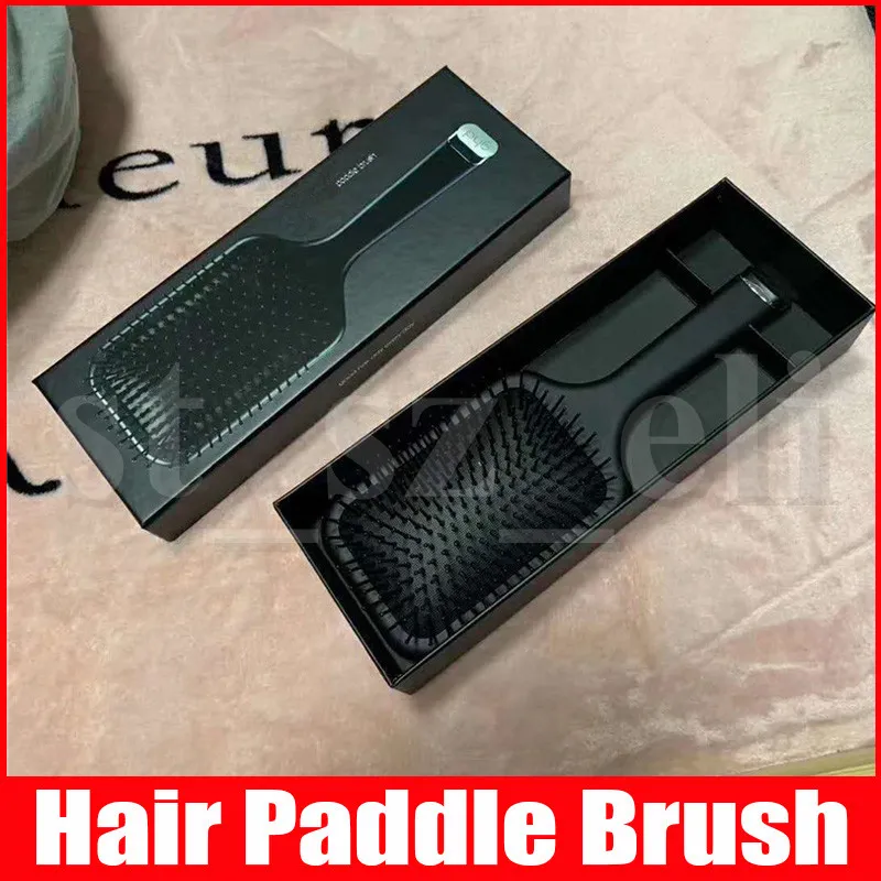 Paddle Brush Detangling Smoothing Hair Combs Hairbrush Hairdressing Combs Hair Care Tools Good Hair Day Everyday with box
