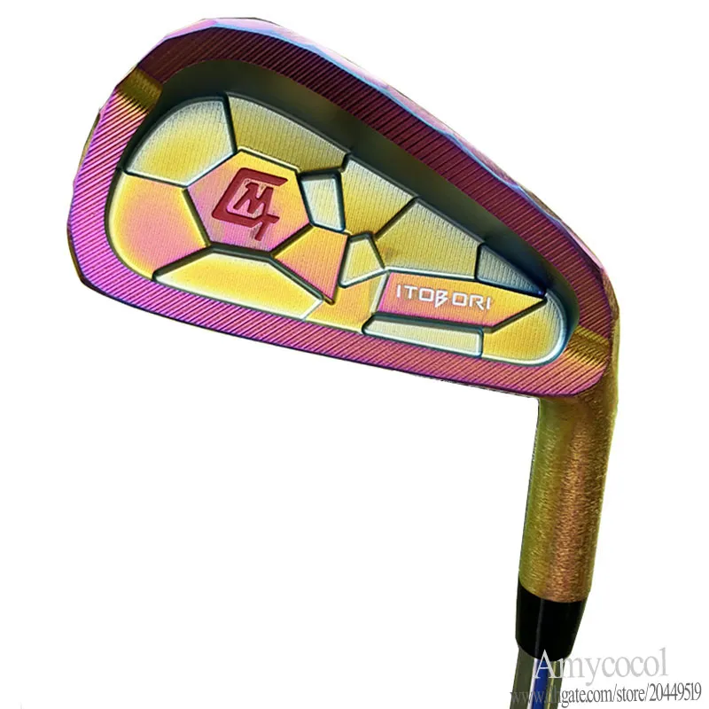 새로운 MTG Itobori Golf Clubs 4-9 P 단조 골프 아이언 세트 강철 또는 흑연 샤프트 R 또는 S Flex Irons Shaft 무료 배송