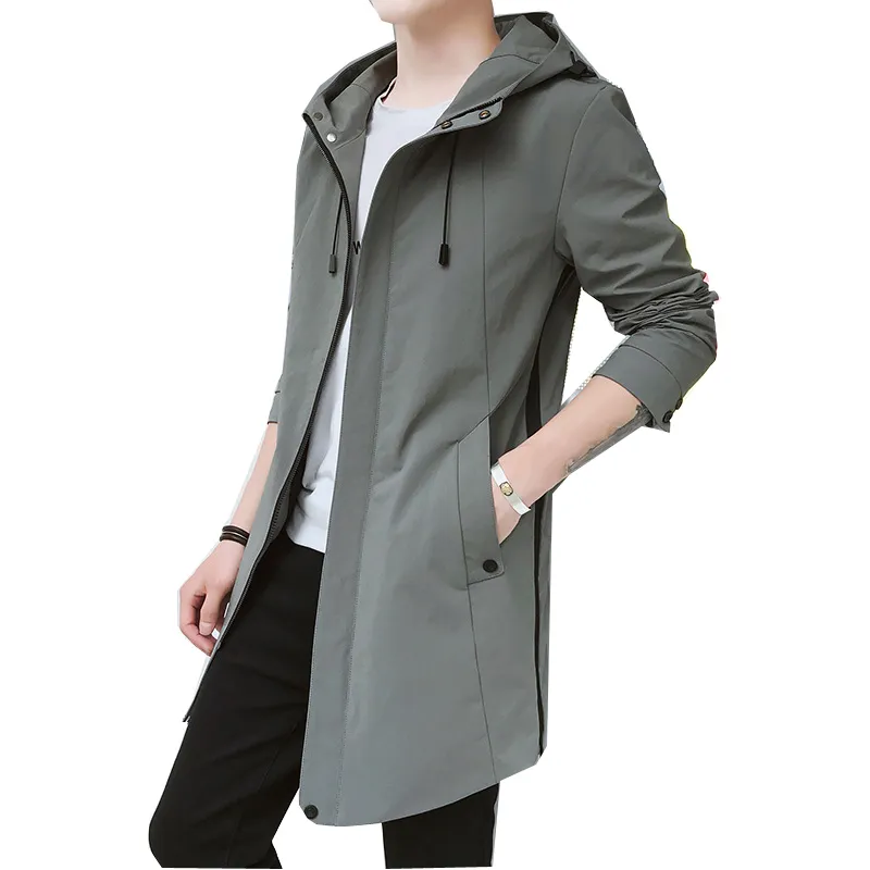Mens lightweight discount trench coat