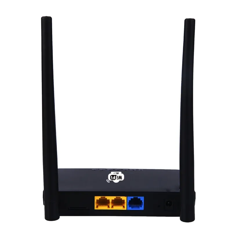 Met RJ45-poort 4G CPE Router Ondersteuning 300m Wifi Online SIM-router