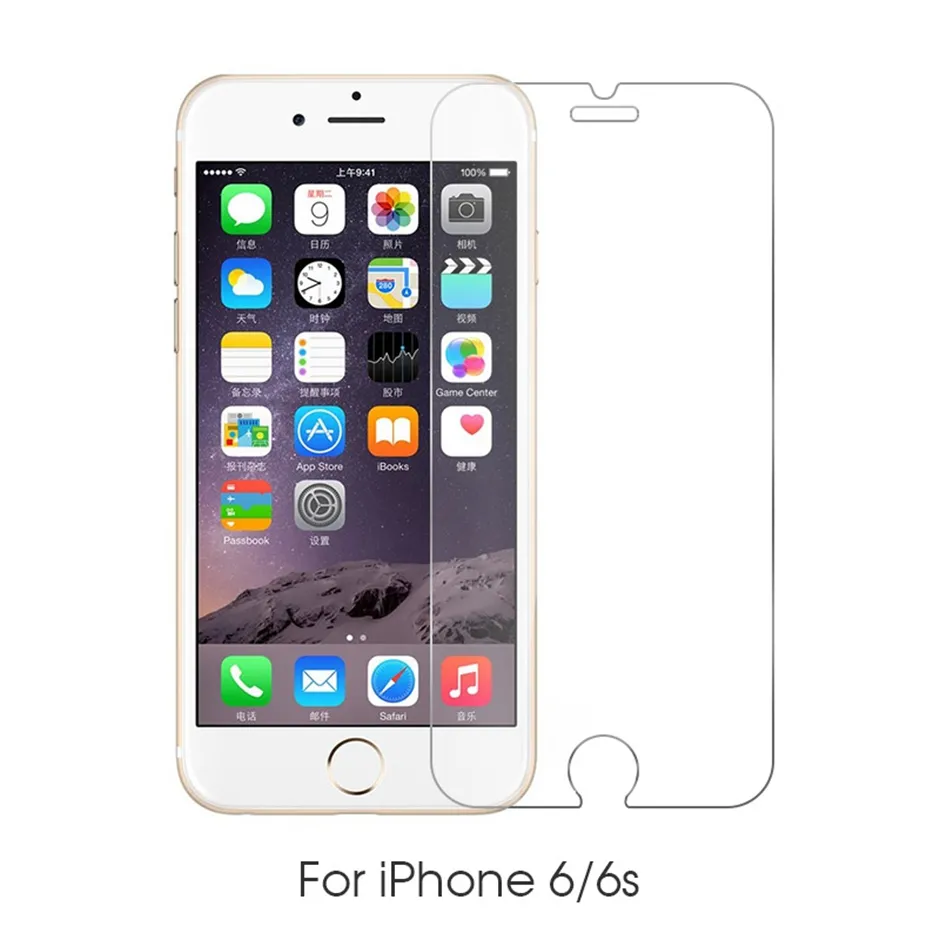 2,5D Przezroczysty szklany szklany ochron ekranu telefonu dla iPhone'a 14 13 12 11 Pro Max XR XS XS XS Samsung A02 A02S A32 A52 A72 A92 4G 5G w twardej skrzynce detalicznej