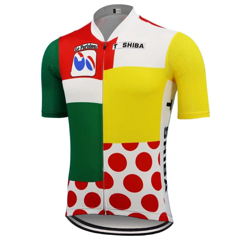 La Vie Claire Cycling Jersey Ropa Ciclismo Wike Wear Short Summer Summer France Cycling Clicking