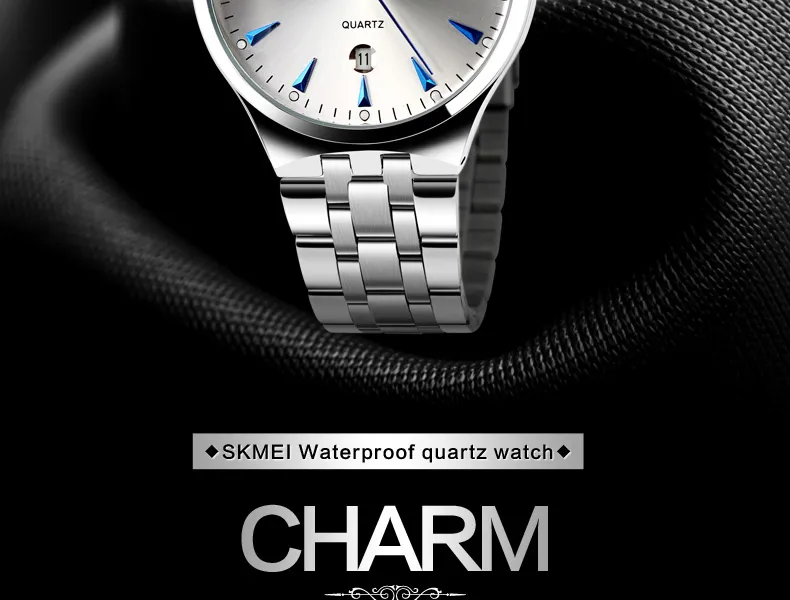 SKMEI Luxury Mens Watch With Calendar 3Bar Waterproof Quartz Womens Wristwatch Top Brand Fashion Watch Model 9071 From Buygiidson 142.39 DHgate.Com
