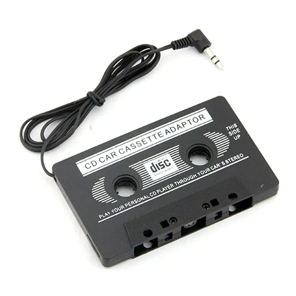 3.5mm Universal Car Audio Cassette Adapter Audio Stereo Cassette Tape  Adapter For MP3 Player Phone BLACK From Cccwholesale, $1.02