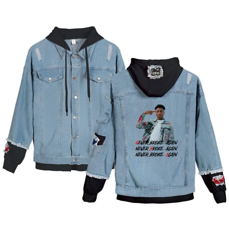 Mens Winter Denim Hooded Denim Never Broke Again Asian Streetwear Sizes S 4XL From Blueberry12 25.5 DHgate.Com