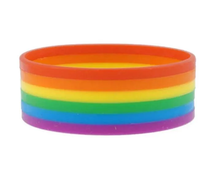 bisexual silicone bracelet