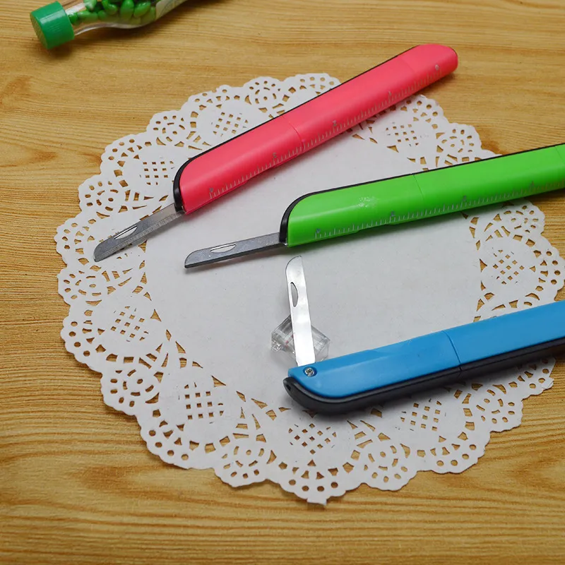 Foldable Scissors & Pen Cutter, Unique Stationery