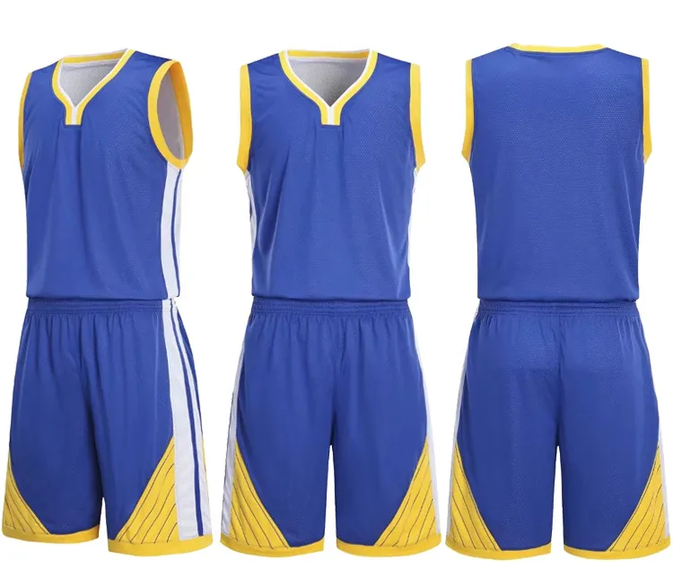 Wear Basketball Uniform On Both Sides Breathable Dry Basketball Suit Personality Customized
