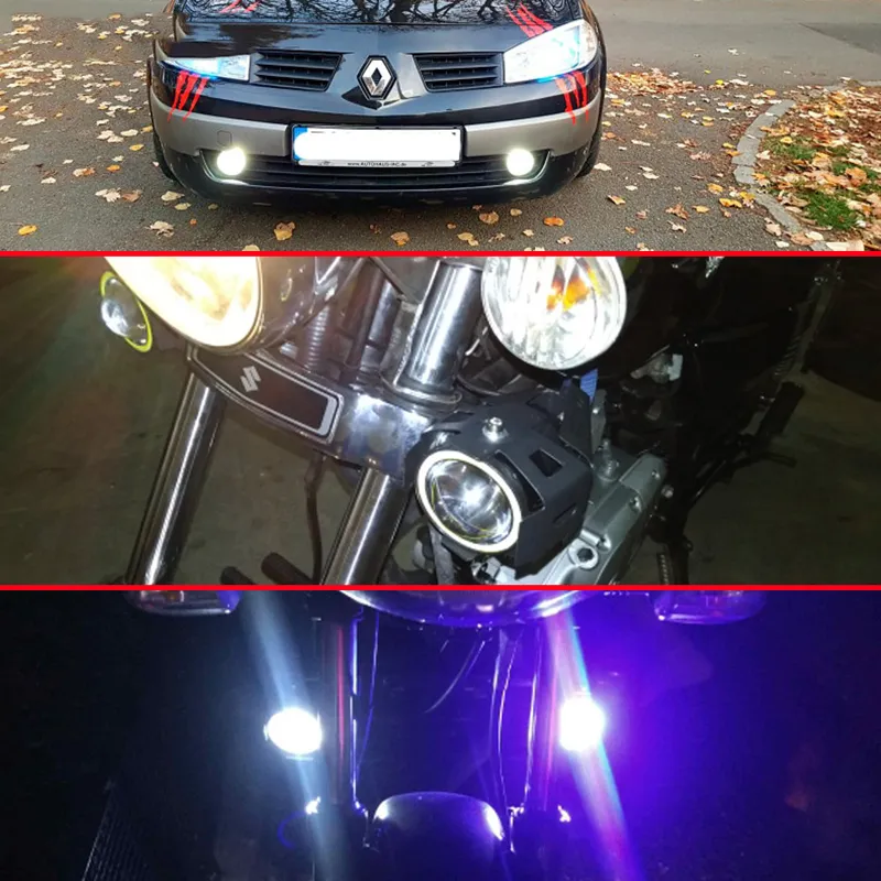 Arbeitslicht Motorradscheinwerfer 1200LM LED Blendscheinwerfer