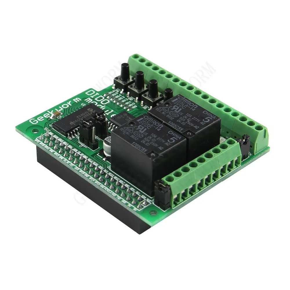 Raspberry PI 3 Digital Input Output Expansion Board Dido Module för Raspberry Pi 3 Model B Plus 3B 2B B A 297N