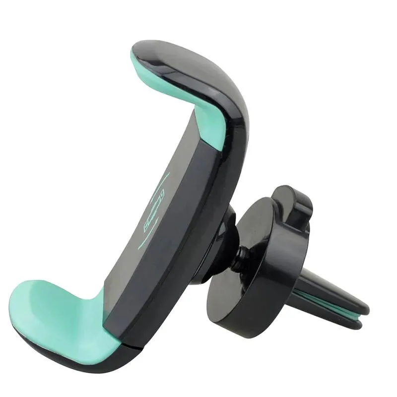 Support de téléphone pour voiture Air Vent Rotation à 360 degrés Support pour téléphone portable Conduite plus sûre pour i X 8 6 pouces Téléphone universel avec emballage de vente au détail