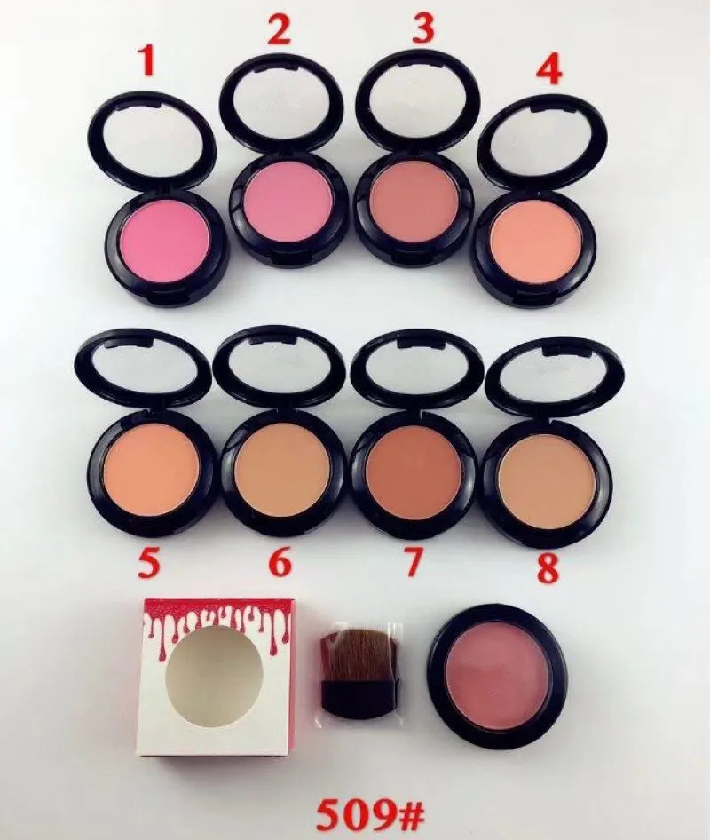 Free Shipping ePacket! New Makeup Face NO:509 Valentine's Diary Powder Blush!8 Different Colors 333