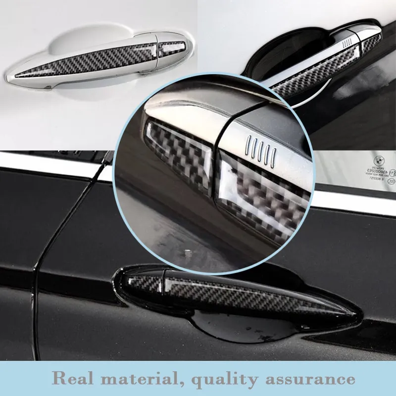 4 Pegatinas De Fibra De Carbono Para Umbrales BMW X5