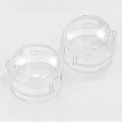 Wholesale-2pcs/lot Kitchen utensils stove Accessories Gas knob Protective covers ABS transparency