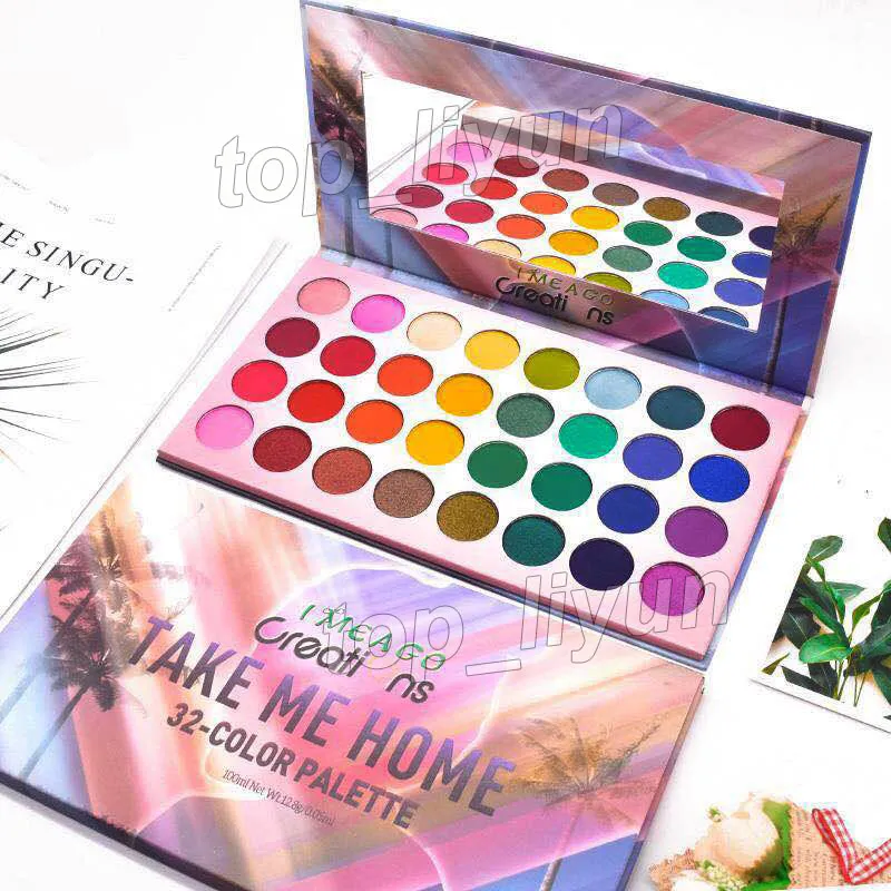 Take Me Home paleta de sombra de ojos maquillaje belleza 32 colores IMEAGO sombra de ojos Take Me Home paleta de sombra de ojos maquillaje belleza 32 colores IMEAGO sombra de ojos