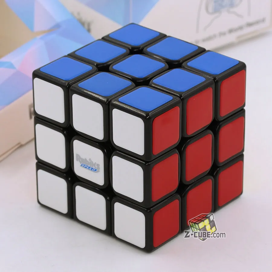 CUBE DE VITESSE 3X3 Speed Cube, Stickerless Cube Magique Facile À