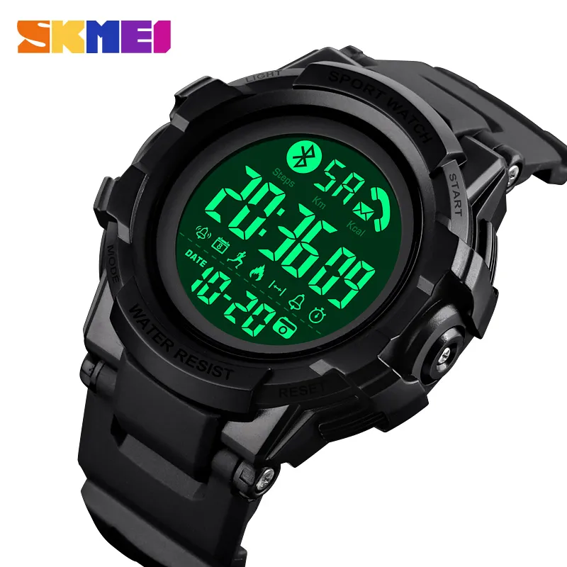 Skmei Fashion Smart Watch Men Bluetooth Pols Smartwatch Mens Call App Message Reminder Reloj Intelente voor Huawei Xiaomi 1501