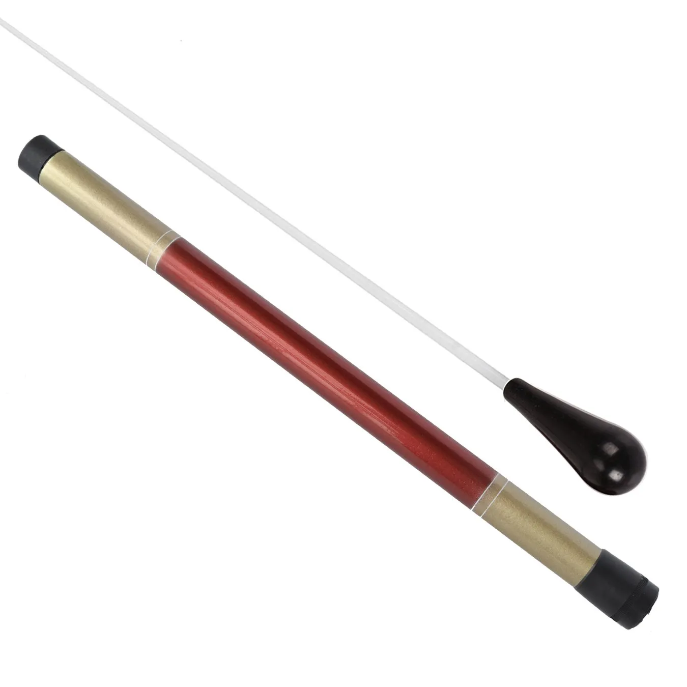 Music Baton Orchestra Baton Imitation Agate Handle Music Conducting Baton Colored handle)