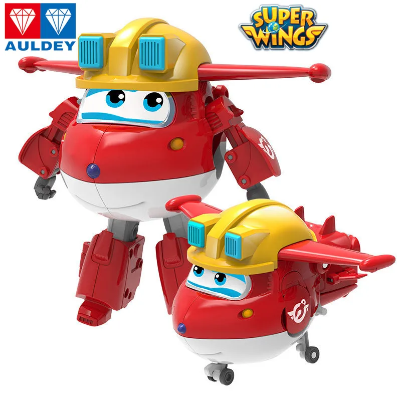 Super Wings Transforming Vehicle Build-It Buddies Jett Plane Bot