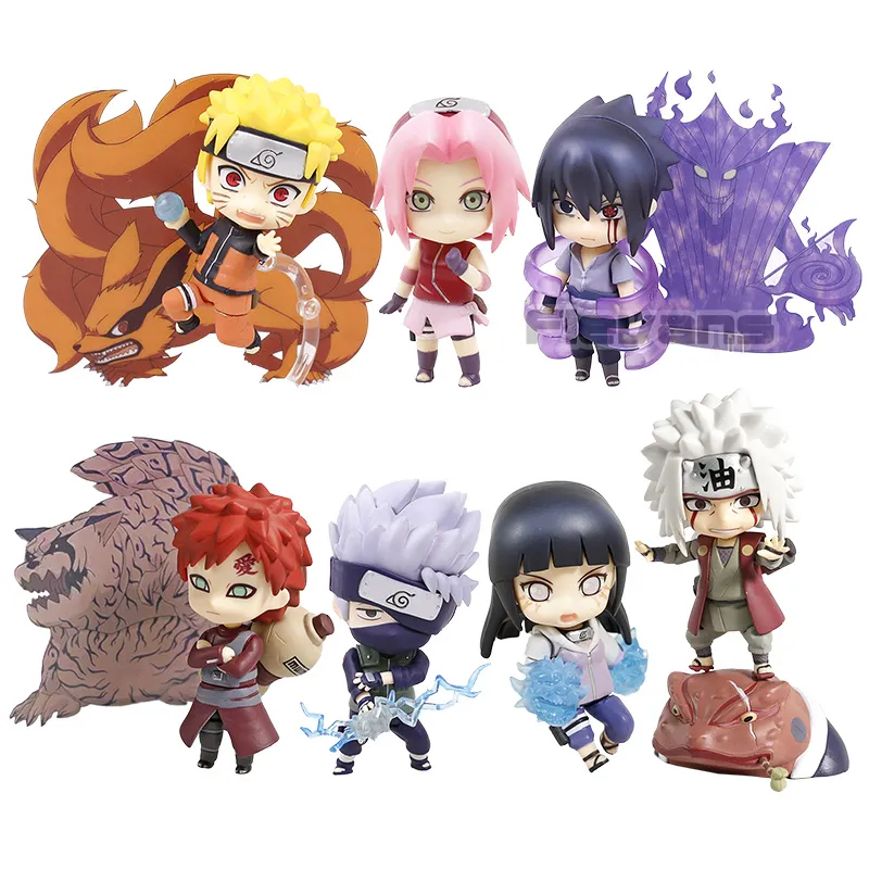 Boneco de brinquedo do naruto shippuden, 25-28cm, anime, sasuke, kakashi,  haruno, sakura, figura de ação, coleção de desenhos animados, brinquedos