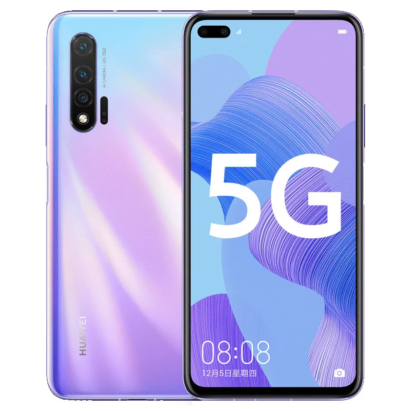 Original Huawei Nova 6 5G Mobile Phone 8GB RAM 128GB 256GB ROM 