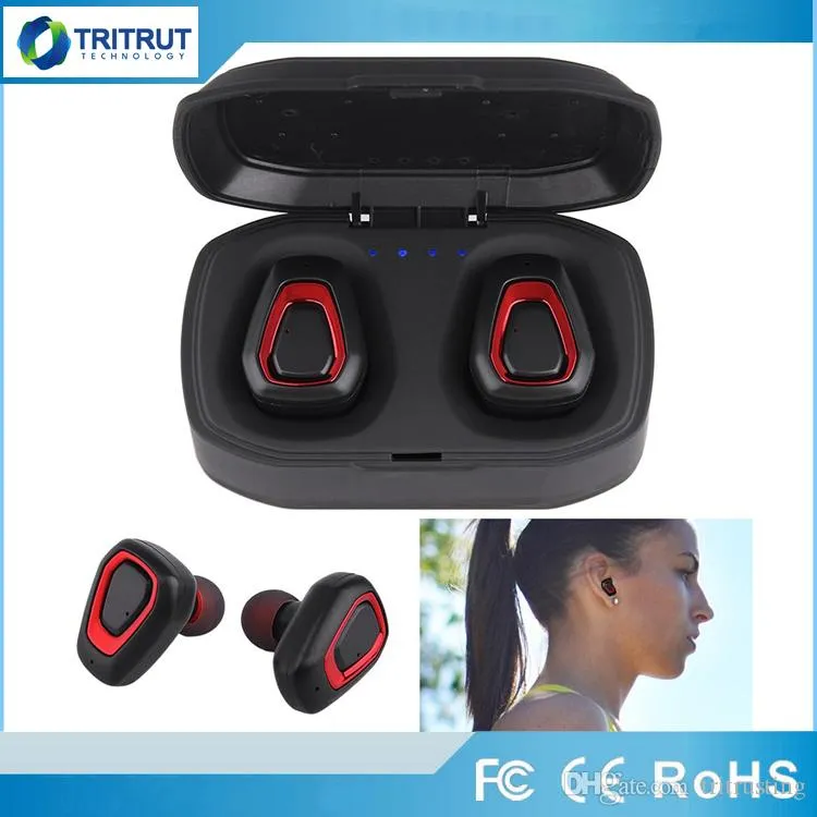 A7 Mini Kablosuz Bluetooth Kulaklıklar Stereo Kulaklık Gerçek HiFi Spor Kulaklık Kulakiçi Kulak Kulaklık Hücre Samsung Android Akıllı Telefonlar Için