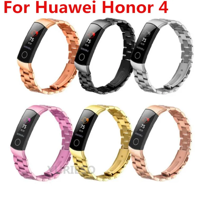 DHL Milanese Metal Strap for Huawei Honor Band 4 Strap Watchband Wristband Stainless Steel for huawei band 4 Bracelet