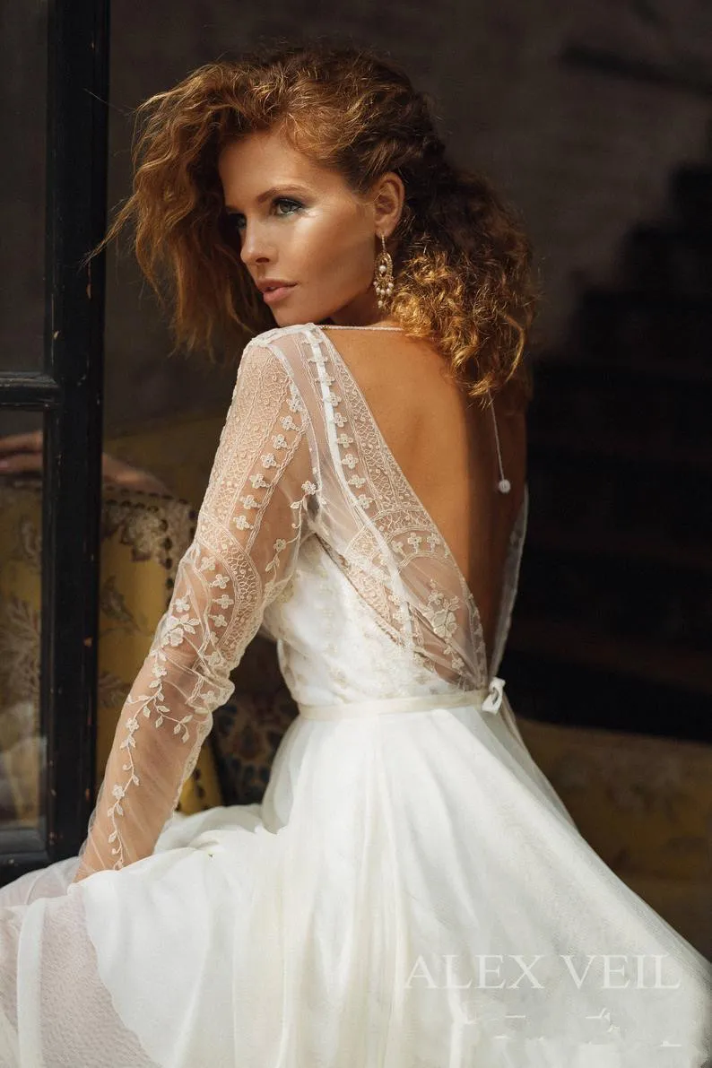 Short Bohemian Wedding Dresses