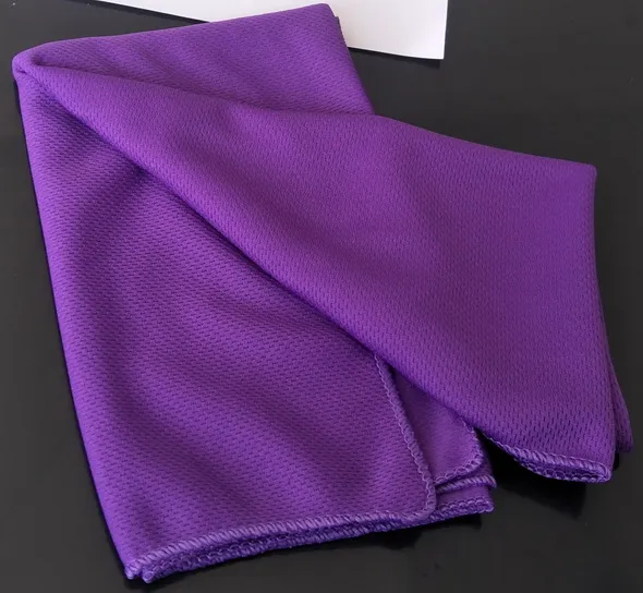 10 Pcs Hot Purple Cool Serviette Sport Ice Towel Refroidissement Instantané Soulagement De La Chaleur 90 * 30 cm Utilitaire Enduring Chill Visage Réutilisable