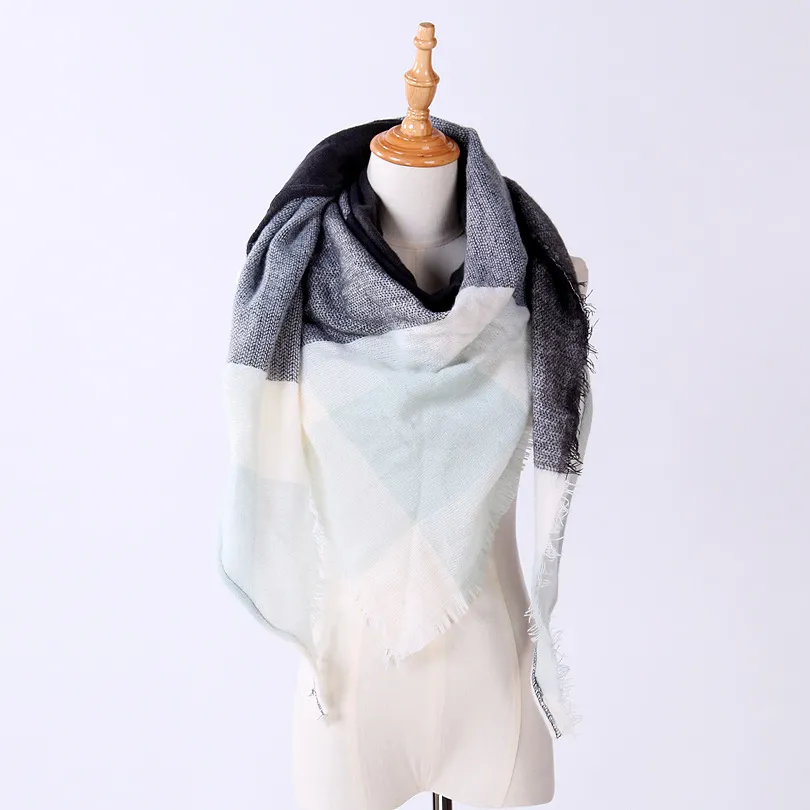 23 kolor moda zimowy szalik dla kobiet szalik kaszmirowy ciepły szalik Pashmina koc okłady kobiece szaliki i szale